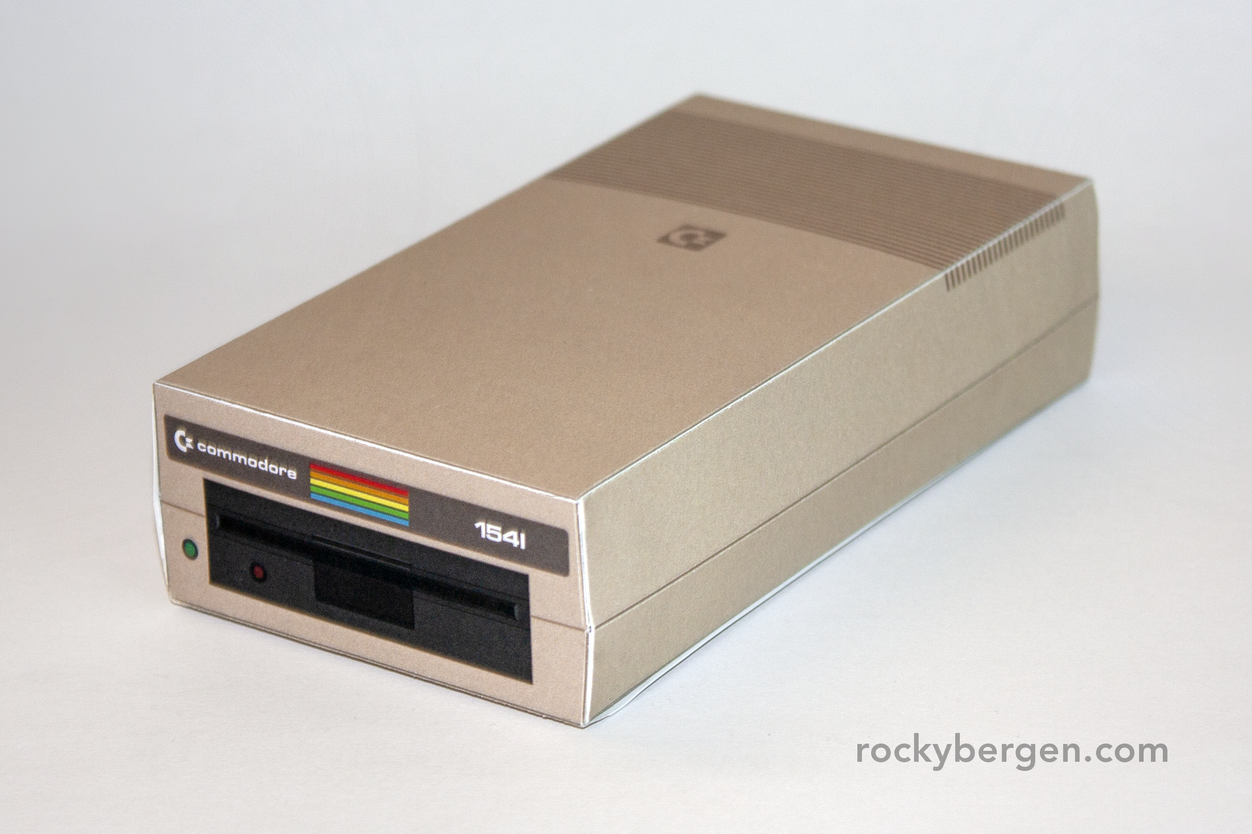 Commodore 1541 Disk Drive Papercraft — Rocky Bergen